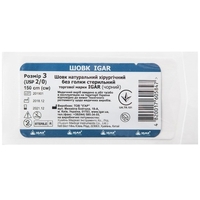 Шелк Igar хирургический №3