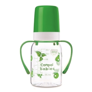Бутылочка Canpol 11/821 BPA FREE с ручкой 120 мл