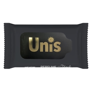 Салфетки влажные UNIS антибактериальные Perfume Black №15