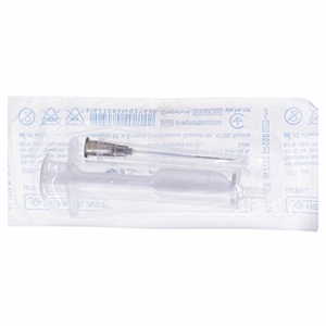 Шприц 2-х комп. с 1-й иглой 22G (0,7x38мм) 5мл №1 Гемопласт