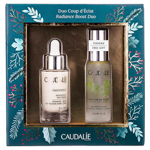 Набор Caudalie2519 Vinoperfect RadianceBoost Duo (Эликс. д/лица 30мл+Сывор. д/кор. цвета лица 30мл)