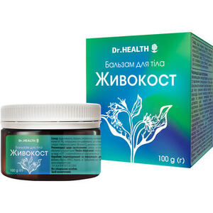 Живокост Dr.Health бальзам для тіла контейнер 100г