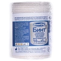 Бинт эласт.5м*10см в.р. Белоснежка
