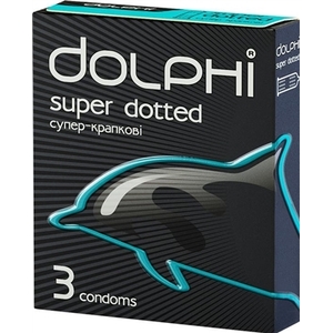 Презервативы Dolphi с супер-точечной структурой №3