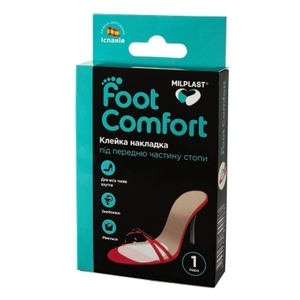 Накладка клейка Milplast Foot Comfort під передню частину стопи універс., пара
