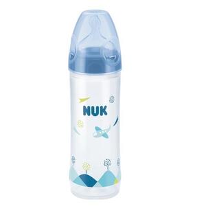 Бутылочка Nuk Classic 10225140 c силик соской 250 мл (голубая)