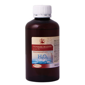 Перекись водорода раствор 3% по 200 мл в пластиковом флаконе 1 шт. - Виола