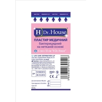 Пластырь H.Dr.House бакт. стерил. н/ткан. 6 х 10 см №1