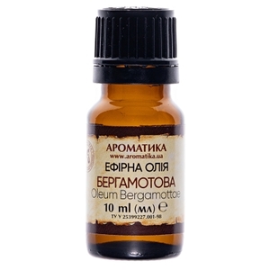 Масло Ароматика эфирное бергамотовое 10мл