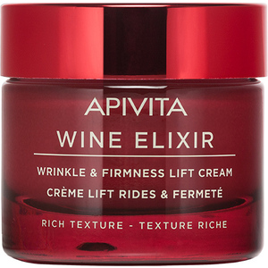 Крем Apivita WINE ELIXIR при морщинах для увеличения упругости кожи с пчелинным воском 50мл