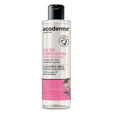 Молочко Ecoderma очищ. з троянд. водою та рослин. емолентами 200мл