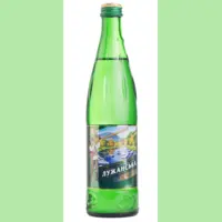 Вода Лужанська газована скло 0,5 л (Алекс)