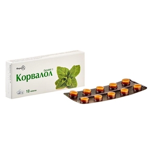 Корвалол таблетки 10 шт.