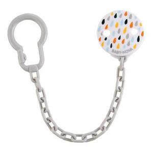 Прищіпка Baby-nova з ланцюжком для пустушки