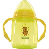 Поильник Baby Team 5003 с трубочкой и ручками, 250мл