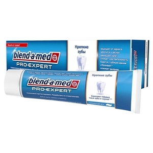 Зубна паста BLEND A MED PRO EXPERT Міцні зуби Тонізуюча мʼята 100 мл
