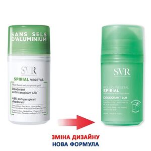 Дезодорант SVR Спириаль для тела шариковый без солей алюминия 50 мл