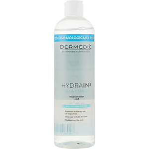 Мицеллярная вода Dermedic Hydrain3 Hialuro H2O для обезвоженной сухой кожи 200мл