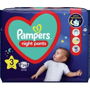 Підгузки-трусики Pampers Pants Нічні Midi 3 (6-11 кг) №29