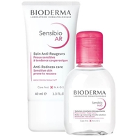 Набір Bioderma Сансибіо AR крем 40 мл + Сансібіо Н2О міцелярний розчин 100 мл