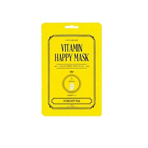 Маска Kocostar Vitamin Happy Mask Антиоксидантная с Витаминами для сияния кожи