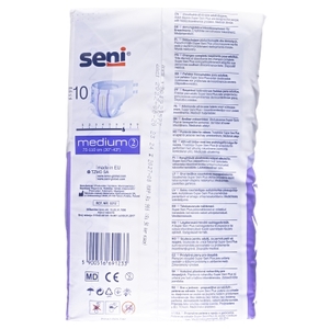 Подгузники для взрослых SENI PLUS 75-110см №10 medium