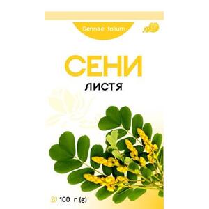 Сенны листья 100г Лубныфарм