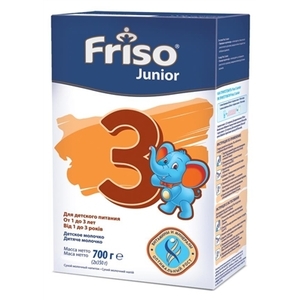Сухий молочний напій Friso 3 Юниор від 1 до 3 років 700г (2х350г)