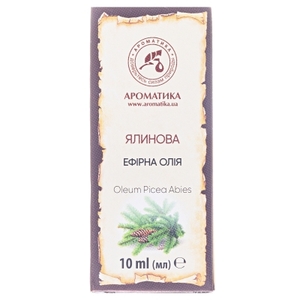 Олія Ароматика ефірна ялинова 10мл