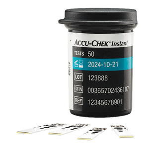 Тест-полоски Accu-Chek Инстант для глюкометров №50