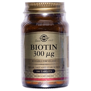 Солгар (Solgar) Биотин 300мкг табл. №100