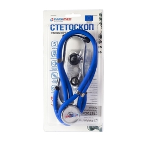 Стетоскоп Paramed Раппопорта синий