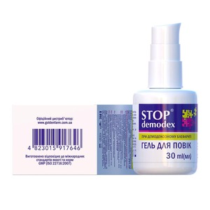 Гель Stop demodex для повік 30 мл