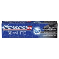 Зубная паста BLEND A MED 3D White Отбеливание и глубокая чистка с Древесным углем 100мл