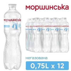 Вода Моршинская минеральная негазированная ПЭТ 0,75 л