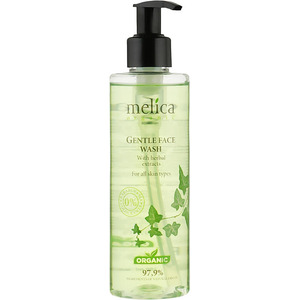 Засіб Melica Organic Ніжний очищувальний для обличчя з рослинними екстрактами 200 мл
