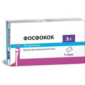 Фосфокок гран. д/ор. р-ра 3 г по 8 г саше №1
