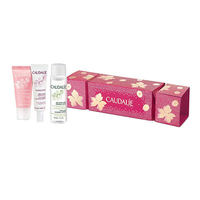 Набор Caudalie2527 Vinosource Xmas Cracker (Крем сорбет 15мл+Сыв. S.O.S 10мл+Вода д/снят. мак.30мл)