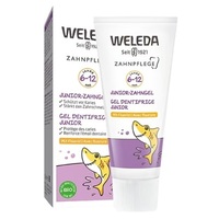 Зубной гель Weleda для детей с фтором JUNIOR 6-12 лет 50мл