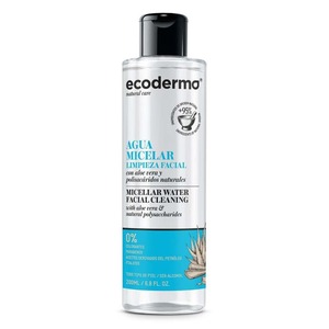 Мицеллярная вода Ecoderma с алоэ вера и натур.полисахаридами 200мл