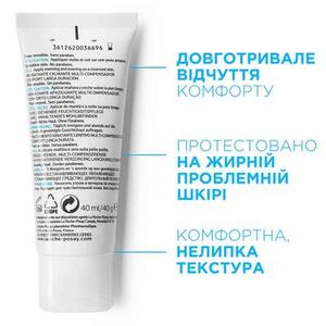 Средство La Roche-Posay Эфаклар Н Увлажняющее для восстановления жирной и проблемной кожи 40 мл