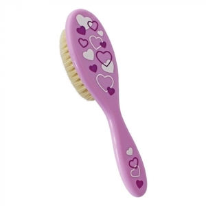 Расческа и щетка Baby-nova 33224 с натур.щетиной д/ребенка ДЕВОЧКА