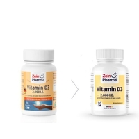 Витамин D3 из ланолина капс.2000МЕ №90 ZeinPharma