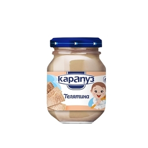 Пюре Карапуз Телятина 75г