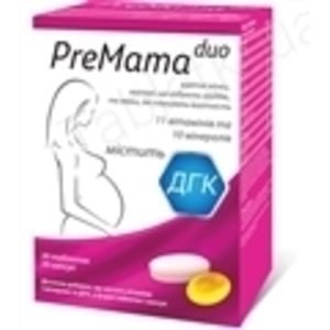 Премама Дуо табл. №30 + капс. №30
