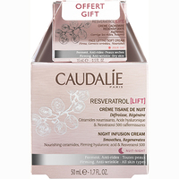Набор Caudalie Vinoclean Resveratrol Lift Duo (Крем Кашемир 50мл+Ночной крем 15 мл)