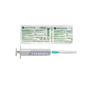 Шприц 2-х комп. з 1-ю голкою 21G (0,8x38мм) 10мл №1 Arterium