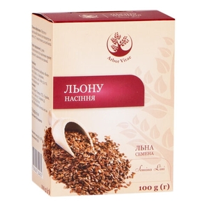 Льон насіння по 100 г у пачці - Віола