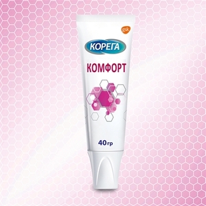 Крем Corega для фіксації зубних протезів Комфорт 40г