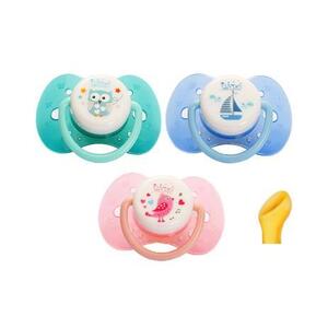 Пустышка Lindo латекс.с прикусом 6-12мес.